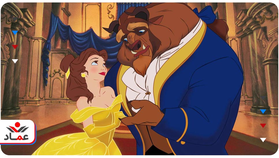 20. انیمیشن Beauty and the Beast (دیو و دلبر)