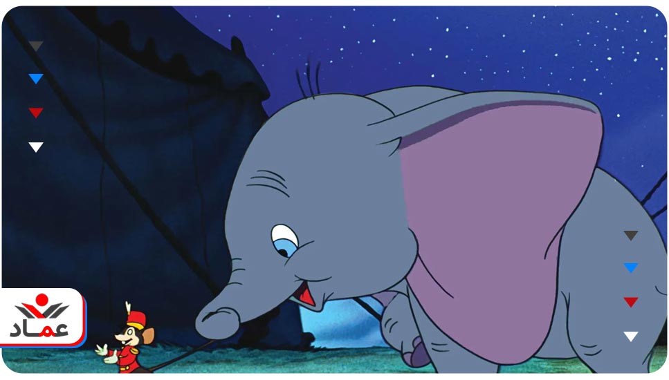 66. انیمیشن Dumbo (دامبو)