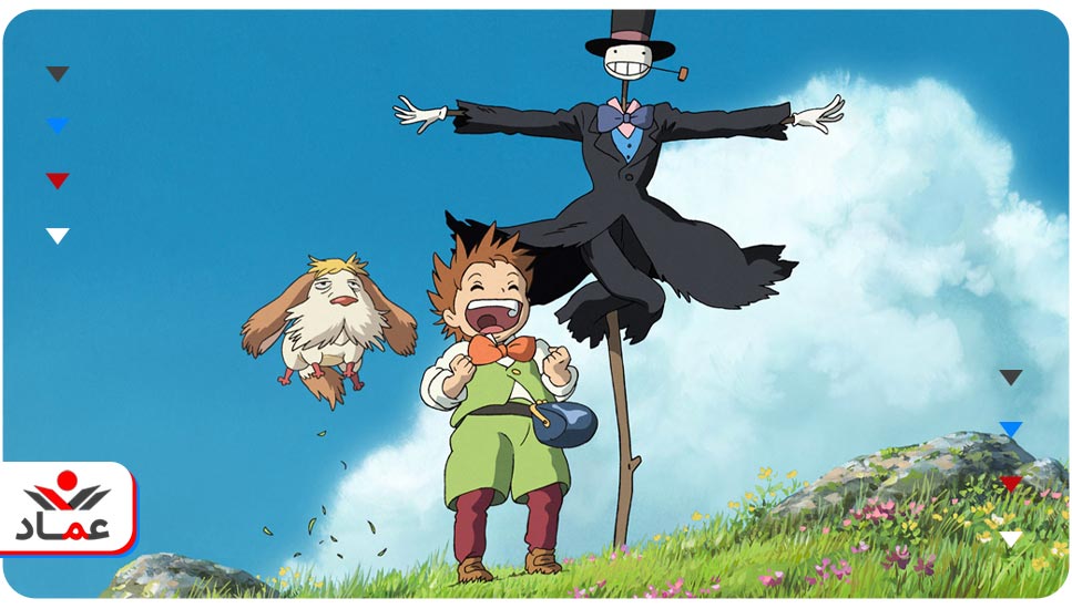 15. انیمیشن Howl's Moving Castle (قلعه متحرک هاول)