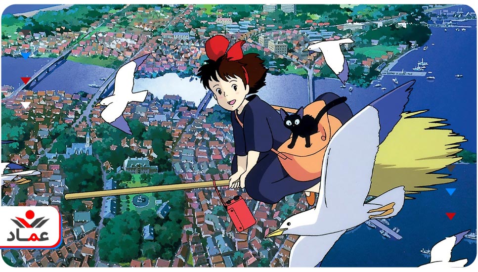 35.انیمیشن Kiki's Delivery Service (سرویس تحویل کیکی)