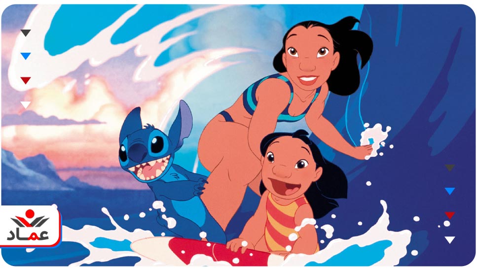 90. انیمیشن Lilo & Stitch (لیلو و استیچ)