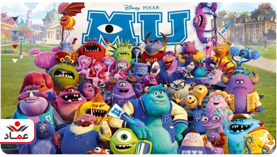 58. انیمیشن Monsters University (دانشگاه هیولاها)