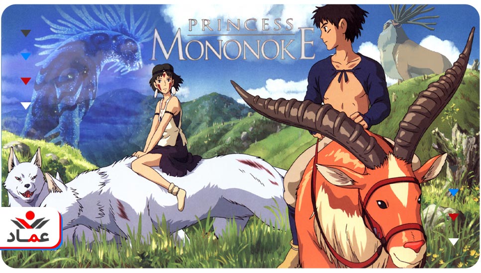 7. انیمیشن Princess Mononoke (شاهزاده مونونوکه)