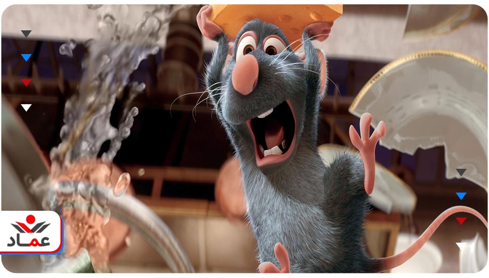 19. انیمیشن Ratatouille (موش سرآشپز)