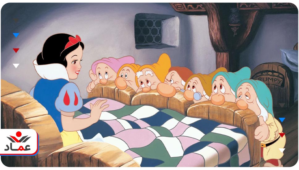 38. انیمیشن Snow White and the Seven Dwarfs (سفیدبرفی و هفت کوتوله)