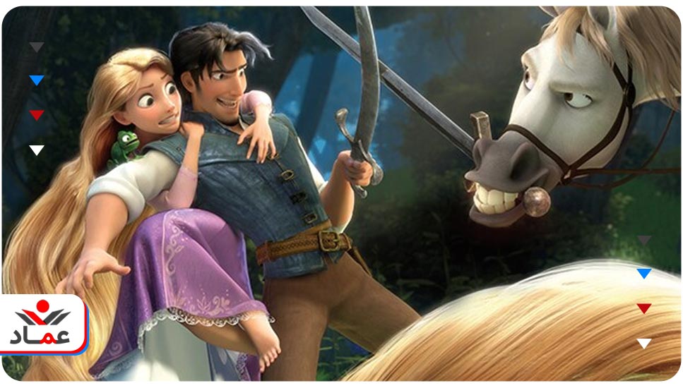 24. انیمیشن Tangled (گیسوکمند)