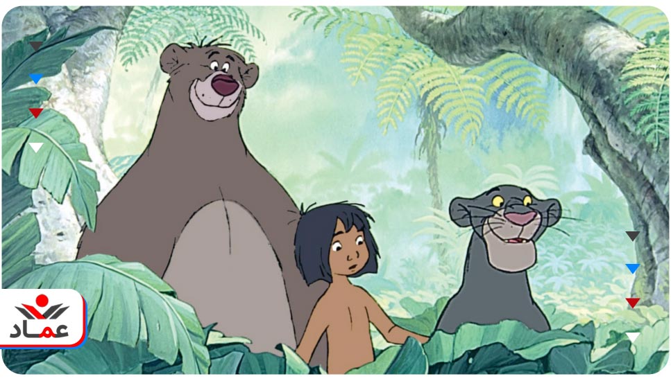 36. انیمیشن The Jungle Book (کتاب جنگل)