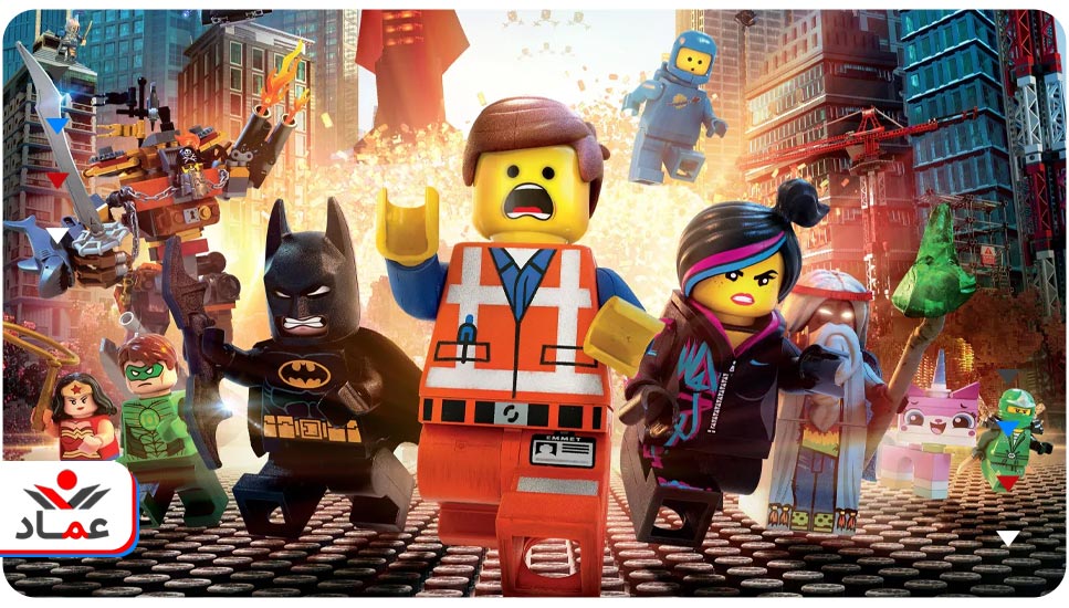 46. انیمیشن The Lego Movie (فیلم لگو)