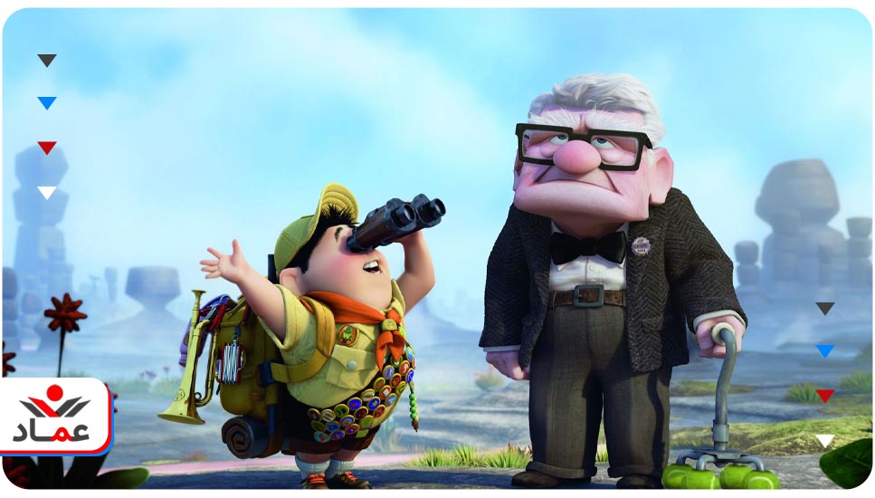 8. انیمیشن Up (بالا)